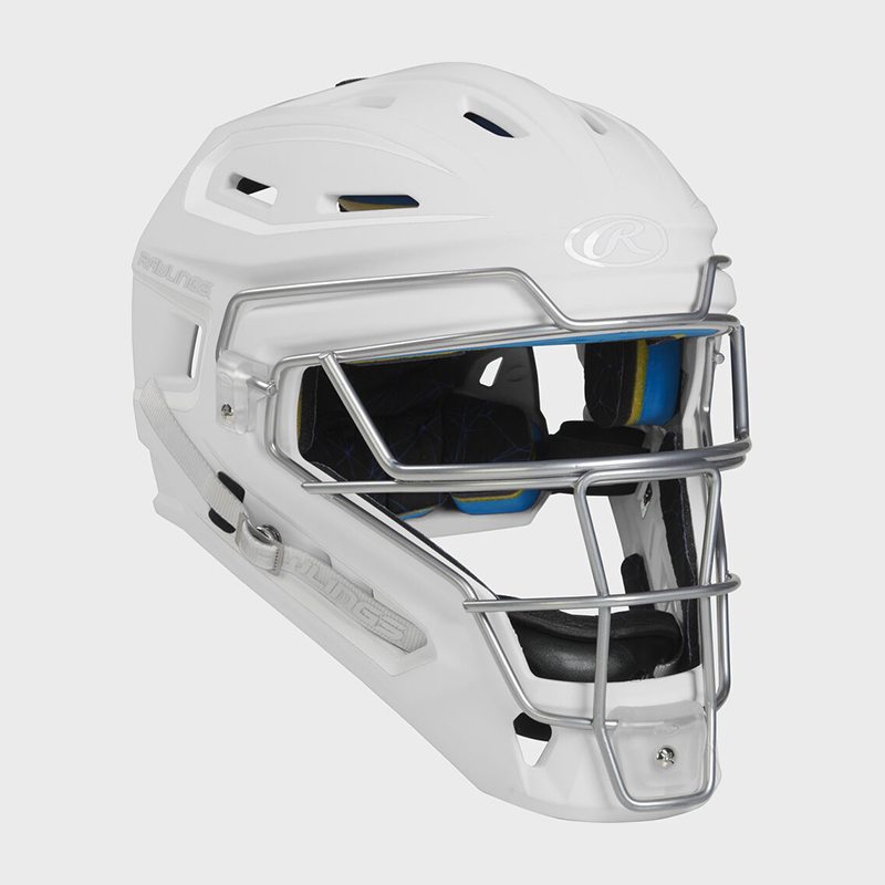 Rawlings Mach Matte 2-Tone Hockey Style Catchers Helmet