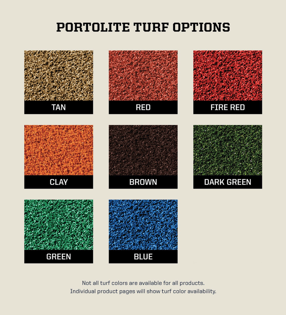 Portolite Ultimate Spiked Softball Practice Mat