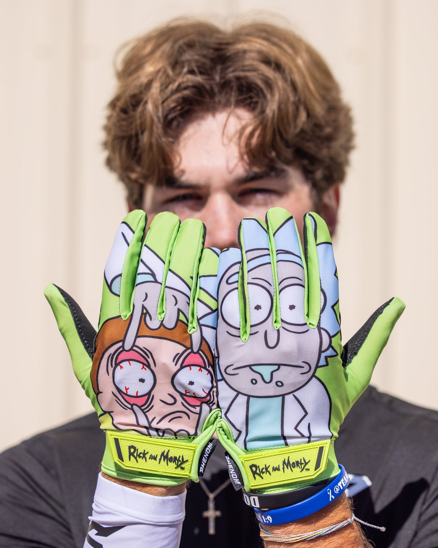 Rick and Morty Batting Gloves — Quantum Orbit by Phenom Elite