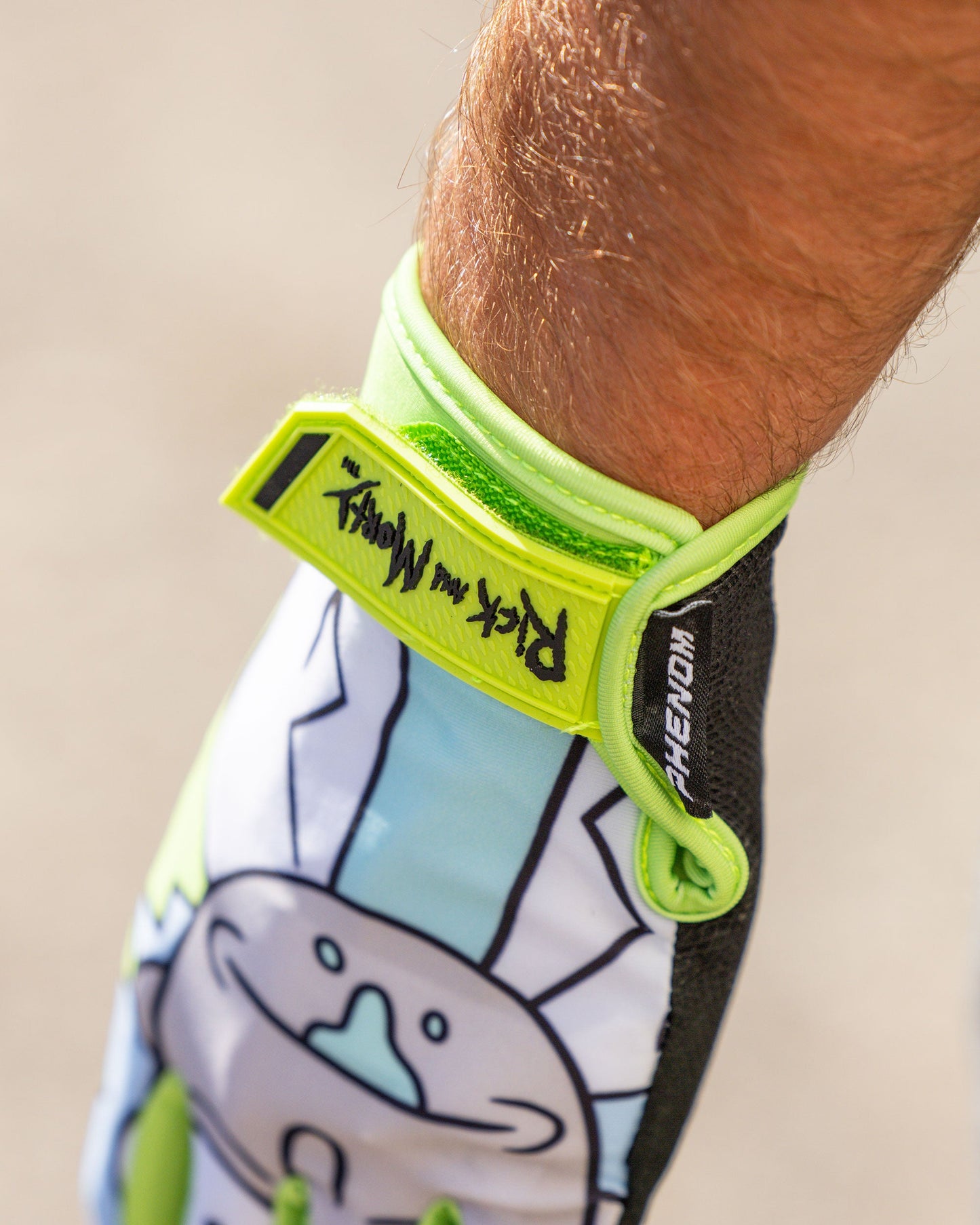Rick and Morty Batting Gloves — Quantum Orbit by Phenom Elite