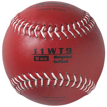 Markwort Color Coded Weighted 11-Inch Softball