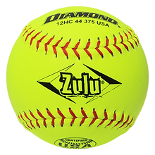 Diamond 12HC 44 375 USA Zulu 12" Slowpitch Softballs (Dozen)