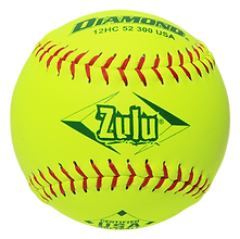 Diamond 12HC 52 300 USA Zulu 12" Slowpitch Softballs (Dozen)