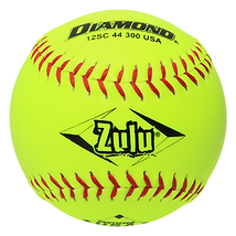 Diamond 12SC 44 300 USA Zulu 12" Slowpitch Softballs (Dozen)