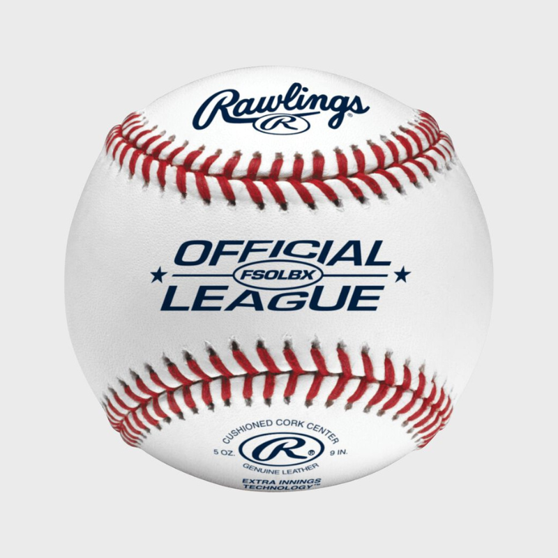 Rawlings FSOLBX Flat Seam High School Practice Baseball