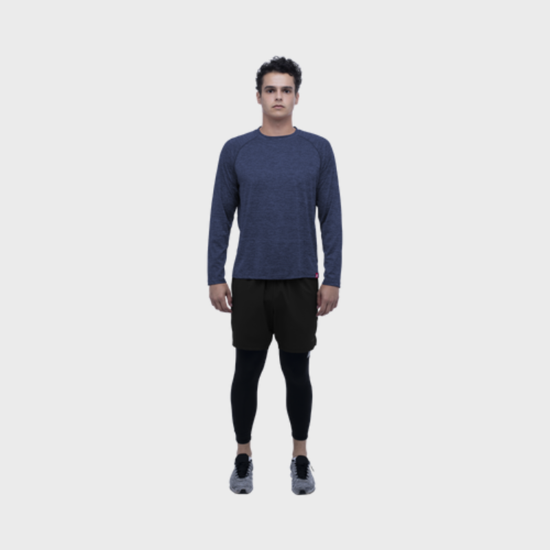 MARCCI MARLED LONG SLEEVE TEE ADULT