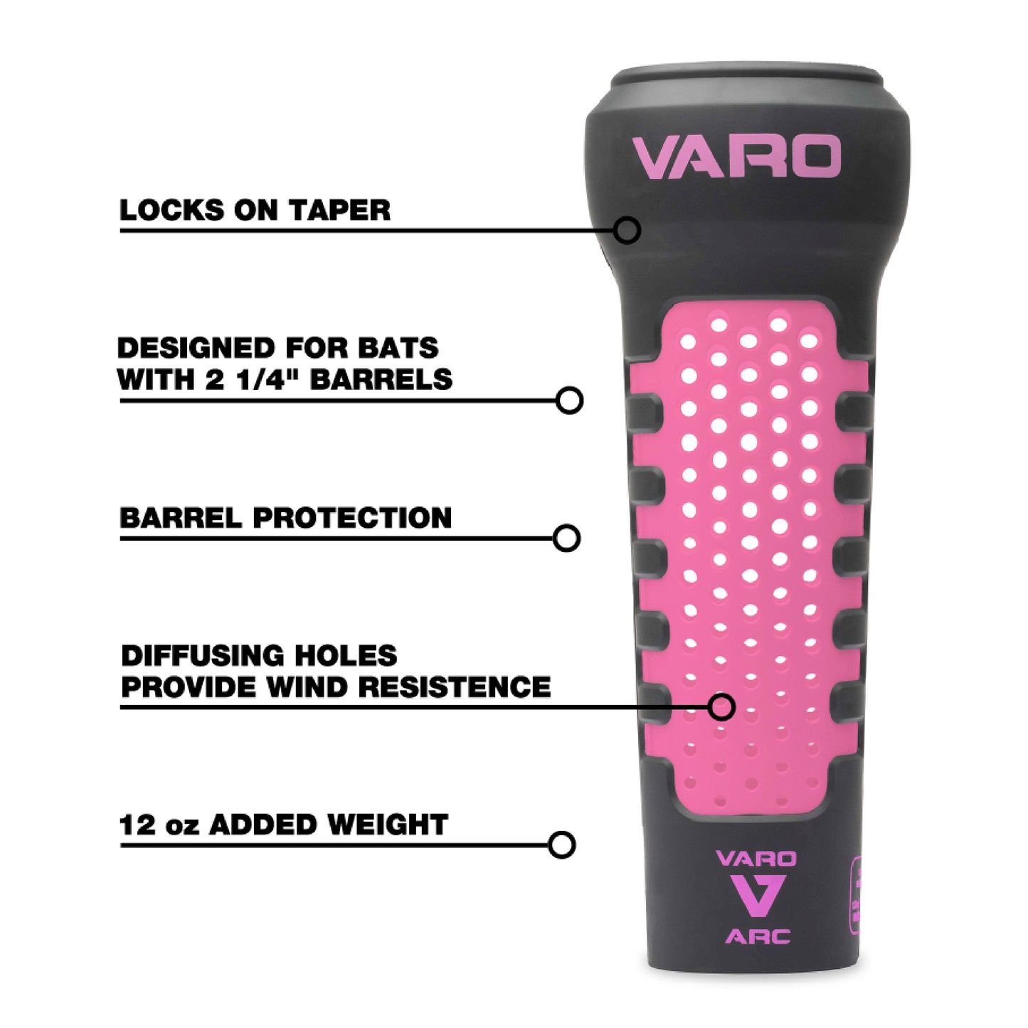Varo ARC Bat Training Weight, 12oz, for Softball