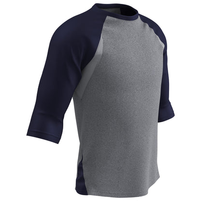 Champro ADULT EXTRA INNINGS 3/4 Sleeve Baseball Shirt