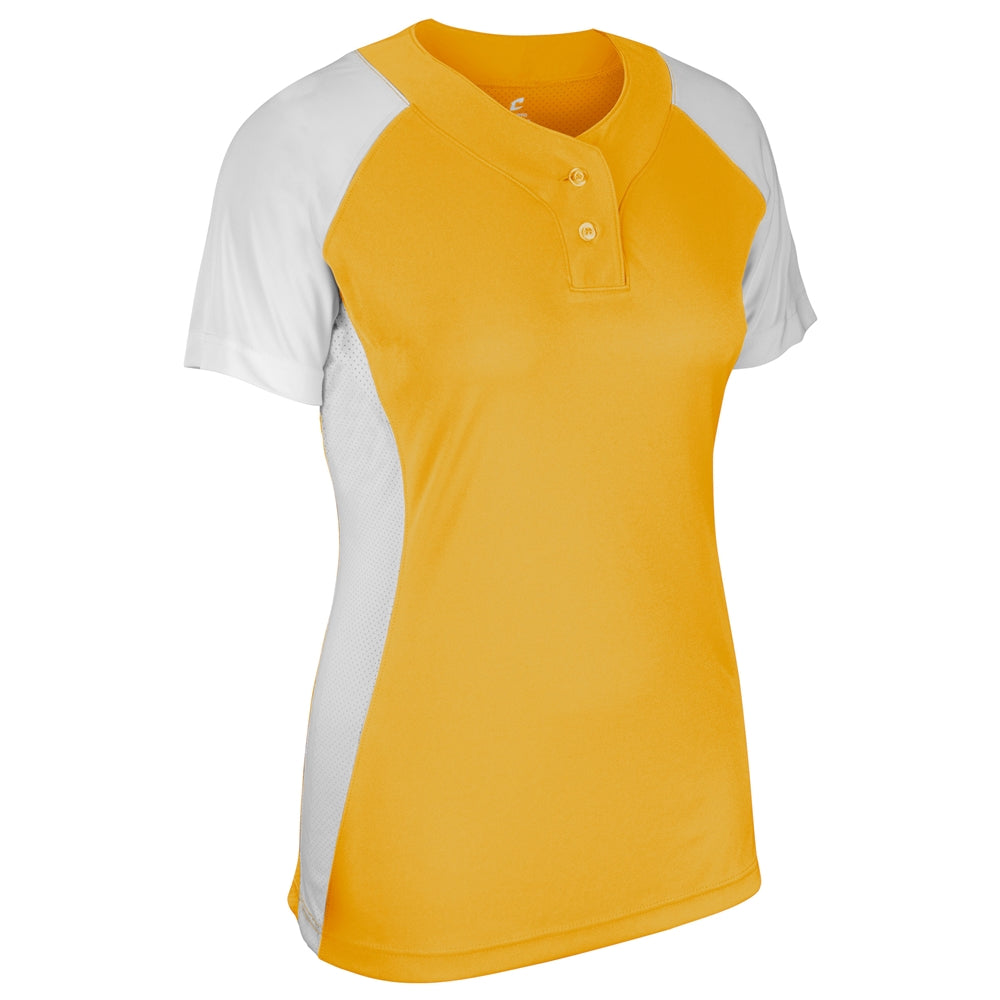 Champro Girls Infinite 2-Button SS Jersey