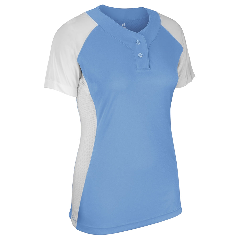 Champro Girls Infinite 2-Button SS Jersey