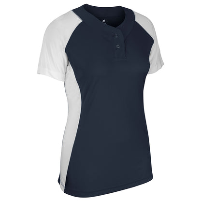 Champro Girls Infinite 2-Button SS Jersey