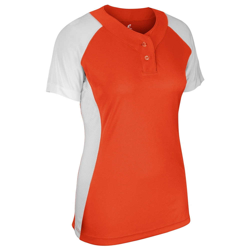 Champro Girls Infinite 2-Button SS Jersey