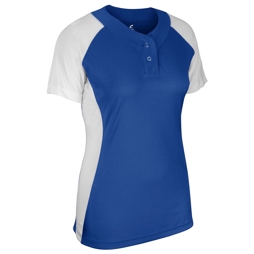 Champro Girls Infinite 2-Button SS Jersey