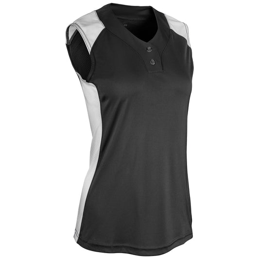 Champro Girls Infinite 2-Button Sleeveless Jersey