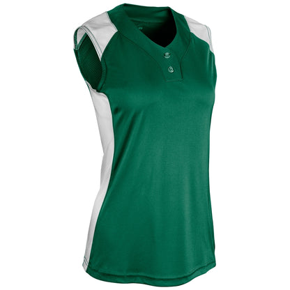 Champro Women's Infinite 2-Button Sleeveless Jersey