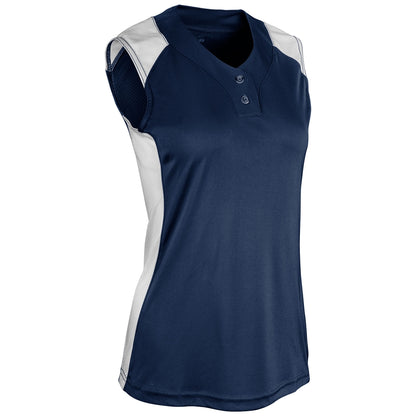 Champro Women's Infinite 2-Button Sleeveless Jersey