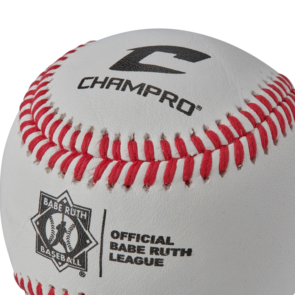 Champro Babe Ruth League CBB-200BR Raised Seam Baseballs (Dozen)