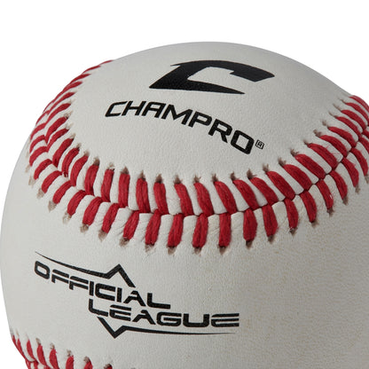 Champro CBB-200 Official League Cushion Cork Core Game Baseballs (Dozen)