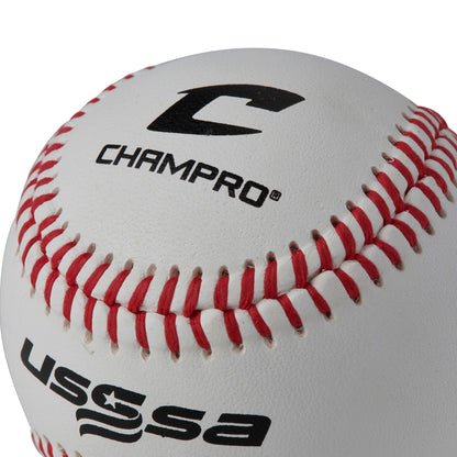 Champro CBB-300US USSSA Full Grain Leather Game Baseball (Dozen)