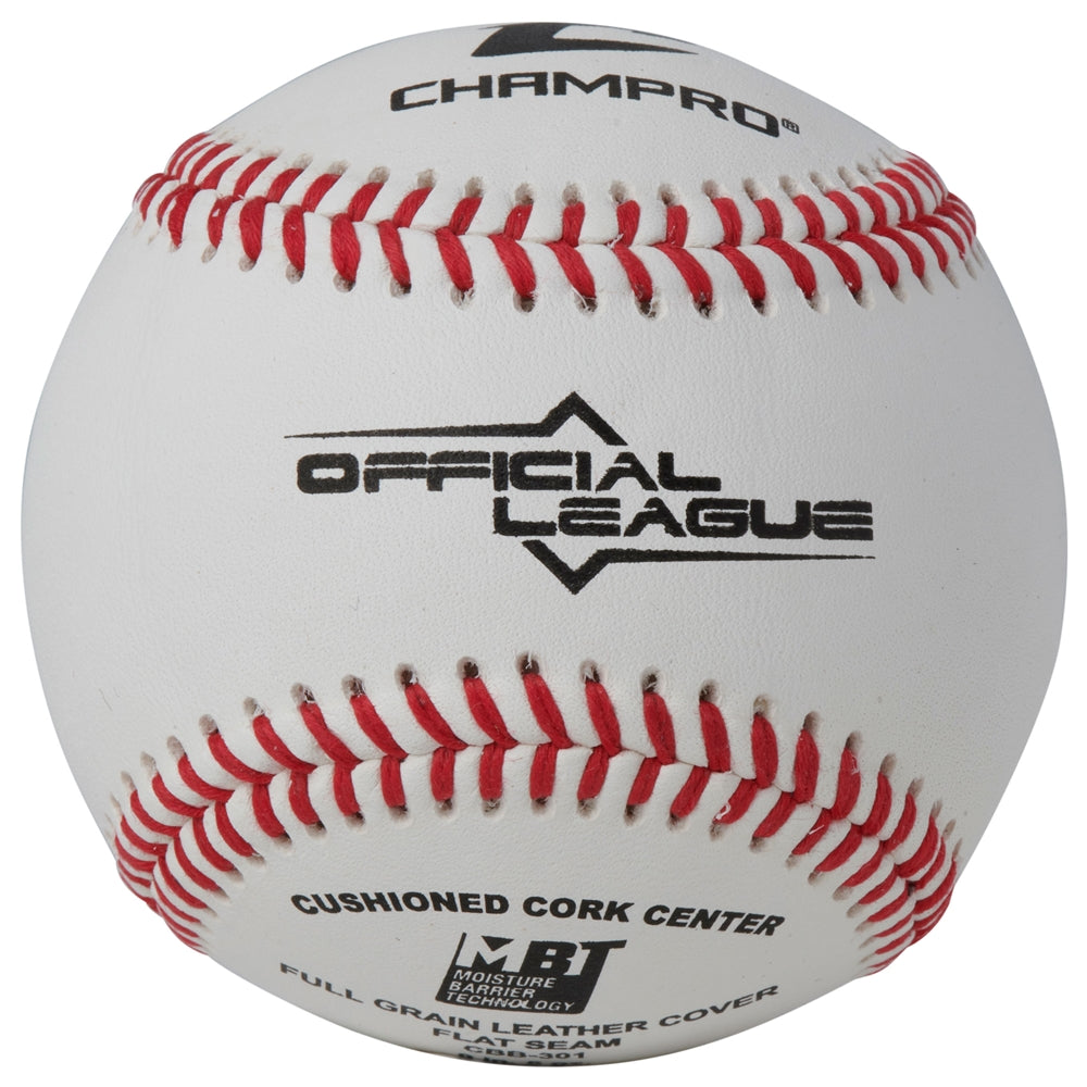 Champro CBB-301 Official League Flat Seam Game Baseball (Dozen)