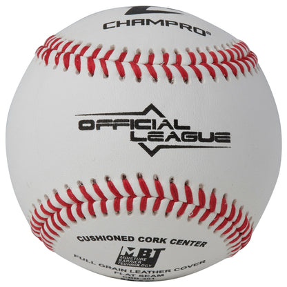 Champro CBB-301 Official League Flat Seam Game Baseball (Dozen)