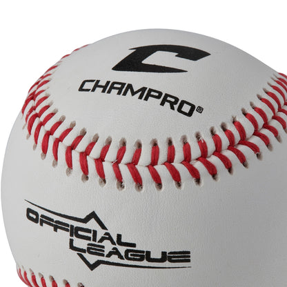 Champro CBB-301 Official League Flat Seam Game Baseball (Dozen)