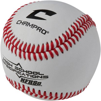 Champro CBB300HS NFHS Full Grain Leather Baseballs (Dozen)