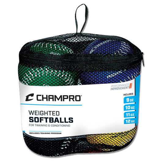 Champro Set of 4 Training Softballs