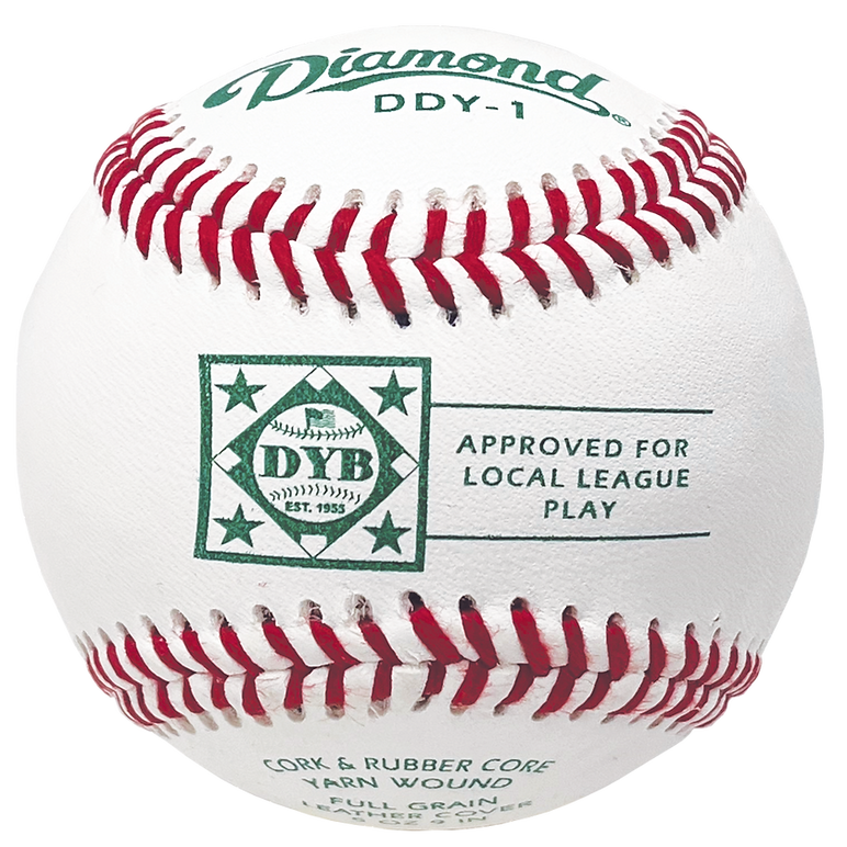 Diamond DDY-1 Dixie Youth Competition Grade Baseballs (Dozen)