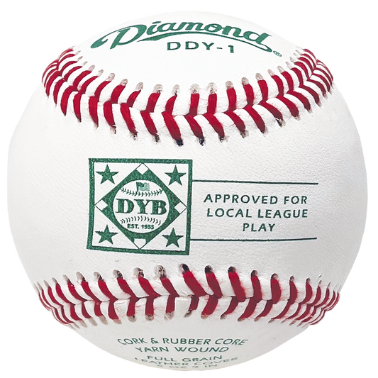 Diamond DDY-1 Dixie Youth Competition Grade Baseballs (Dozen)