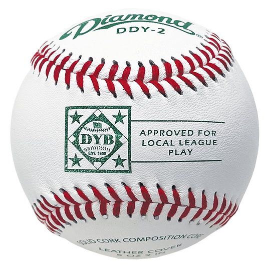 Diamond DDY-2 Dixie Youth Competition Grade Baseballs (Dozen)