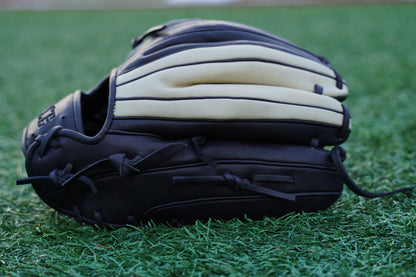 12.50" Outfield H-Web Grace Glove - Black/Blonde - Left Hand Throw