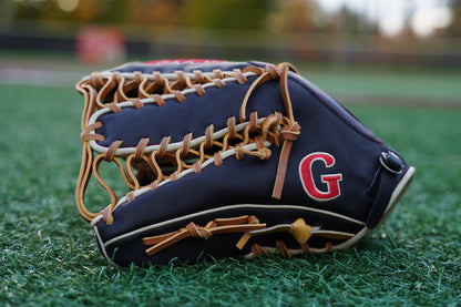 12.75" Outfield 6-Finger Grace Glove - Black/Brown