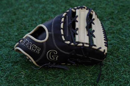 12.75" Dual-X Web First Base Grace Glove - Black/Blonde