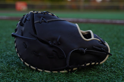 12.75" Dual-X Web First Base Grace Glove - Black/Blonde