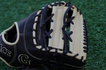 12.75" Dual-X Web First Base Grace Glove - Black/Blonde