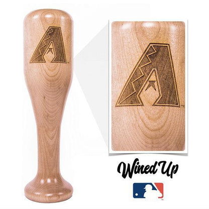 Arizona Diamondbacks "A" Wined Up® | Baseball Bat Wine Mug