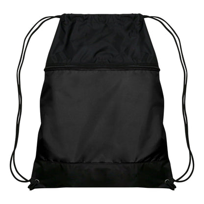 Champro Drawstring Bag w/Zipper Pocket