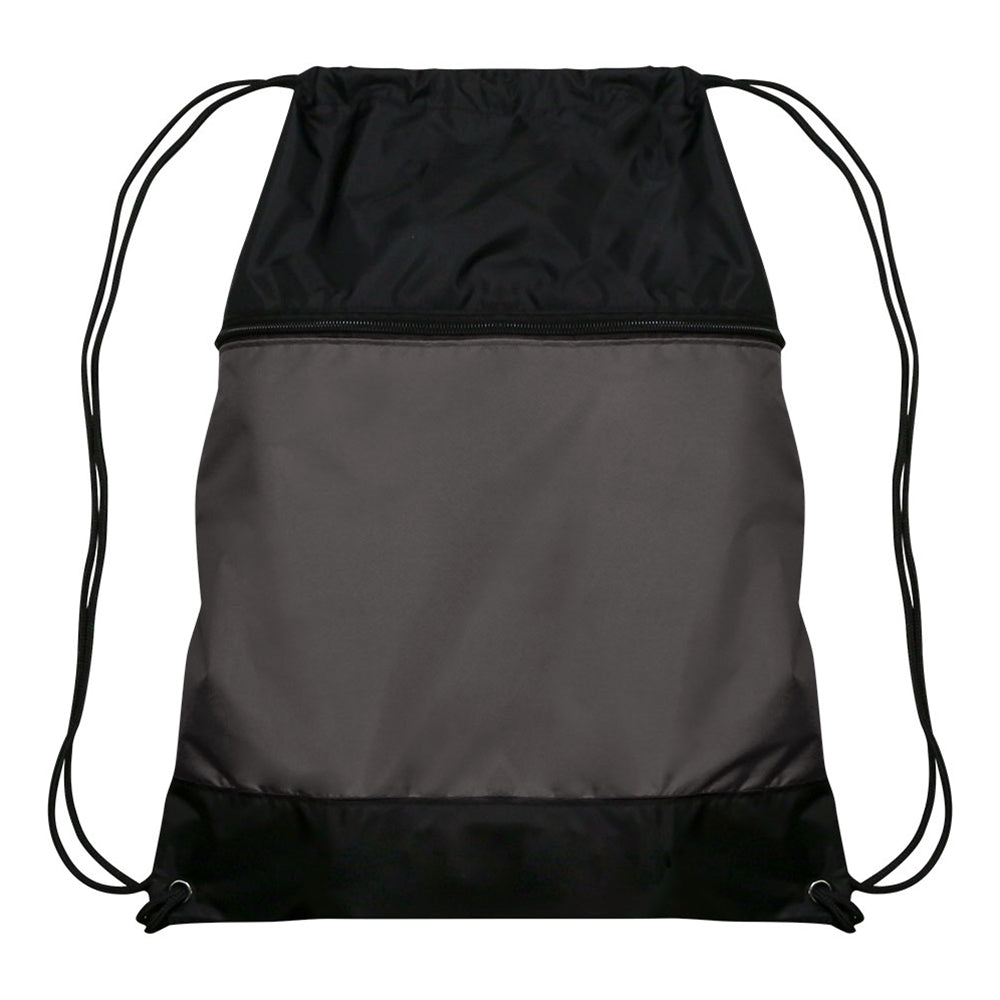 Champro Drawstring Bag w/Zipper Pocket