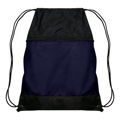 Champro Drawstring Bag w/Zipper Pocket