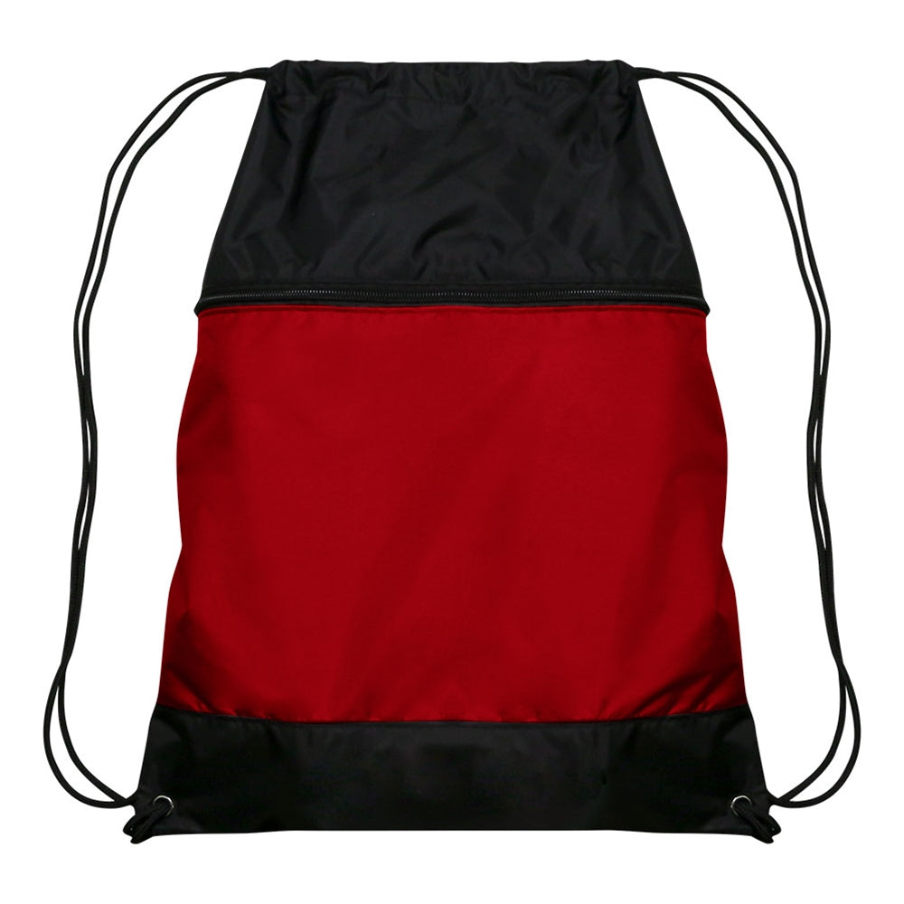 Champro Drawstring Bag w/Zipper Pocket