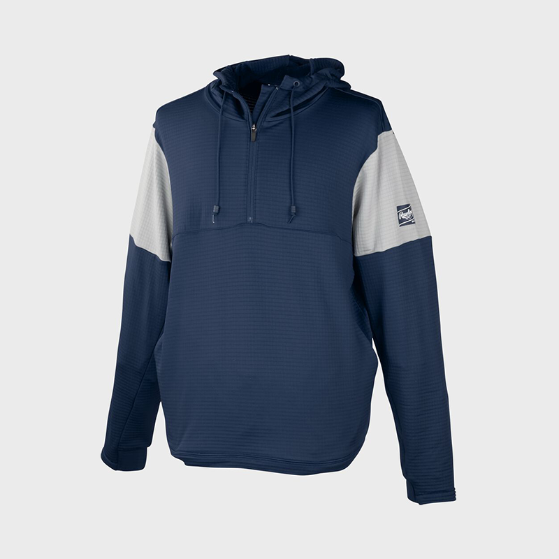 Rawlings Adult 1/4 Zip Hoodie