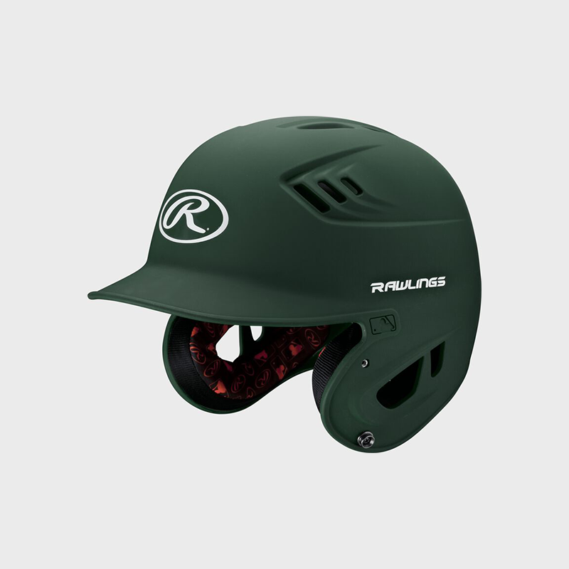 Rawlings R16 Matte 1-Tone Baseball Helmet