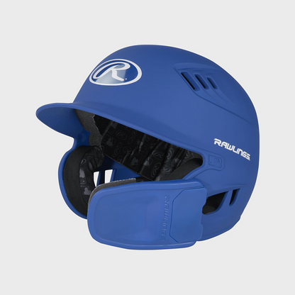 Rawlings R16 Matte 1-Tone Baseball Helmet With Reversible Extension