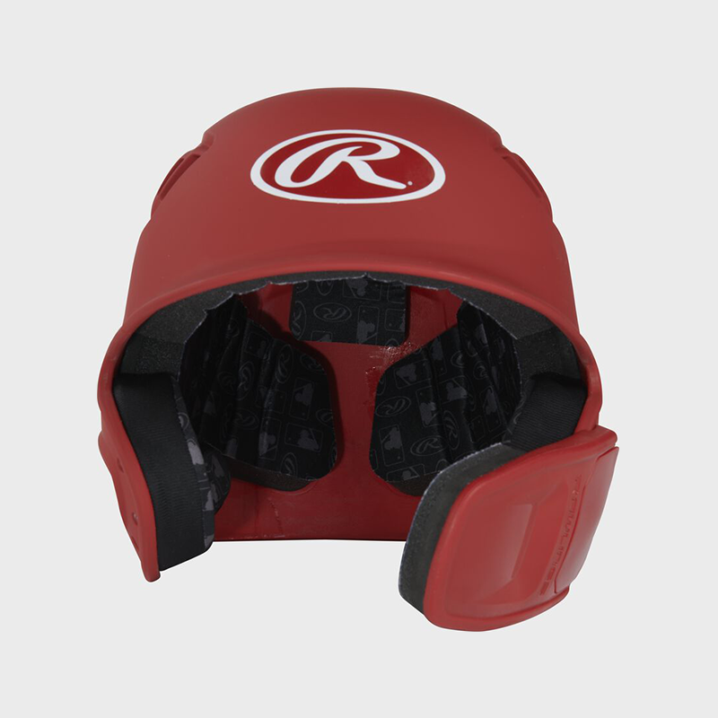 Rawlings R16 Matte 1-Tone Baseball Helmet With Reversible Extension