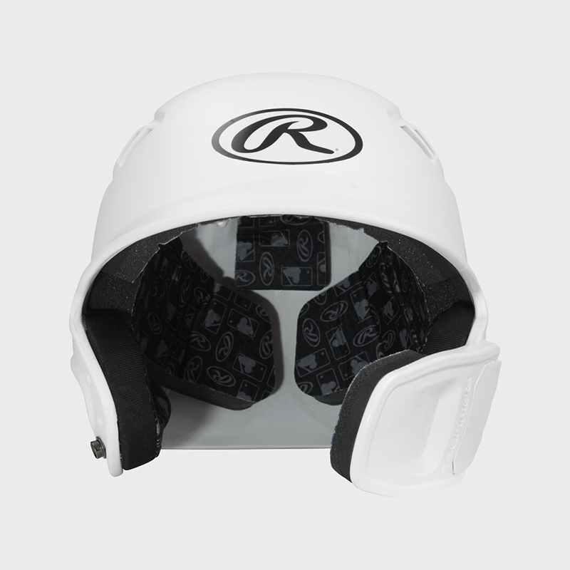 Rawlings R16 Matte 1-Tone Baseball Helmet With Reversible Extension