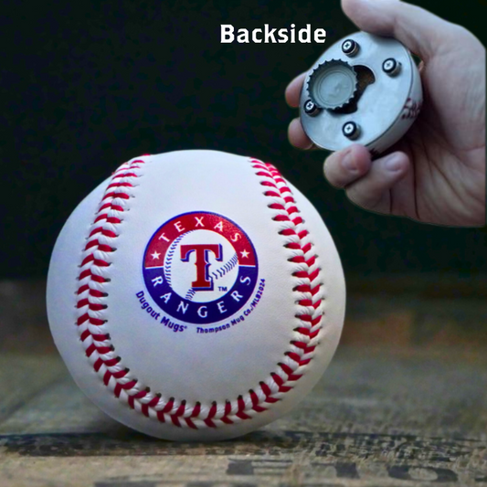 Texas Rangers Cutter® | Baseball Bottle Opener