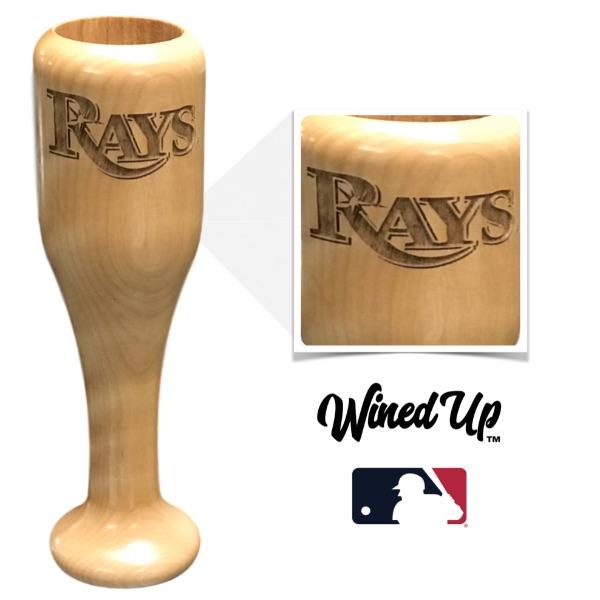 Tampa Bay Rays Wined Up® | Baseball Bat Wine Mug