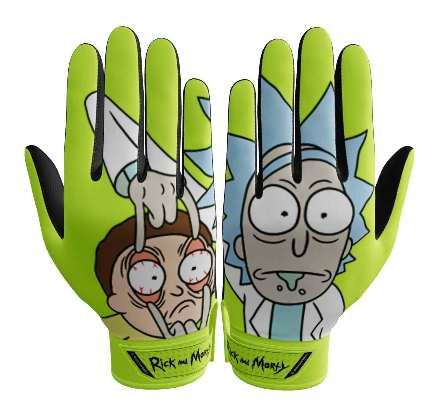 Rick and Morty Batting Gloves — Quantum Orbit by Phenom Elite