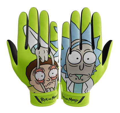 Rick and Morty Batting Gloves — Quantum Orbit by Phenom Elite